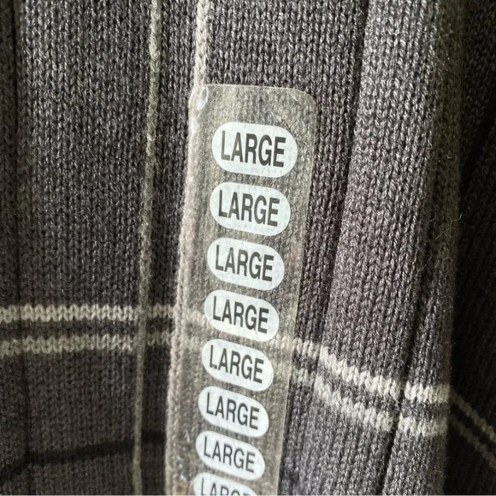 NWT Oscar De‎ La Renta Men's Long-Sleeved Pullover Sweater Size L - Picture 3 of 7
